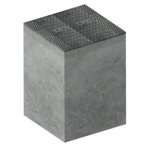 Bóveda de concreto hidráulico prefabricado para transformador