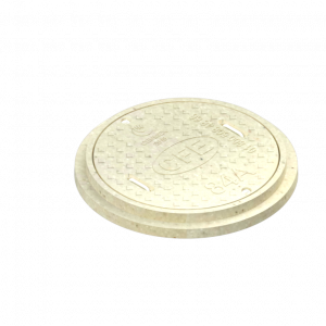 Tapa y aro de 84-A de concreto polimérico