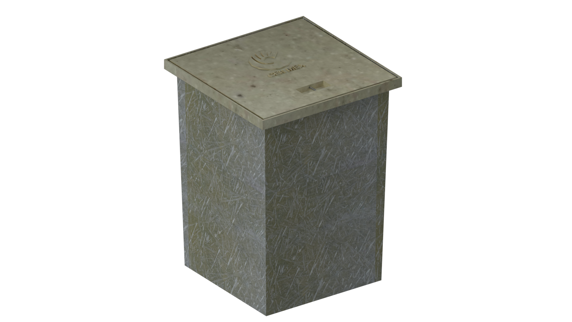 Registro de concreto polimérico para protección de cables eléctricos por las sobrecargas