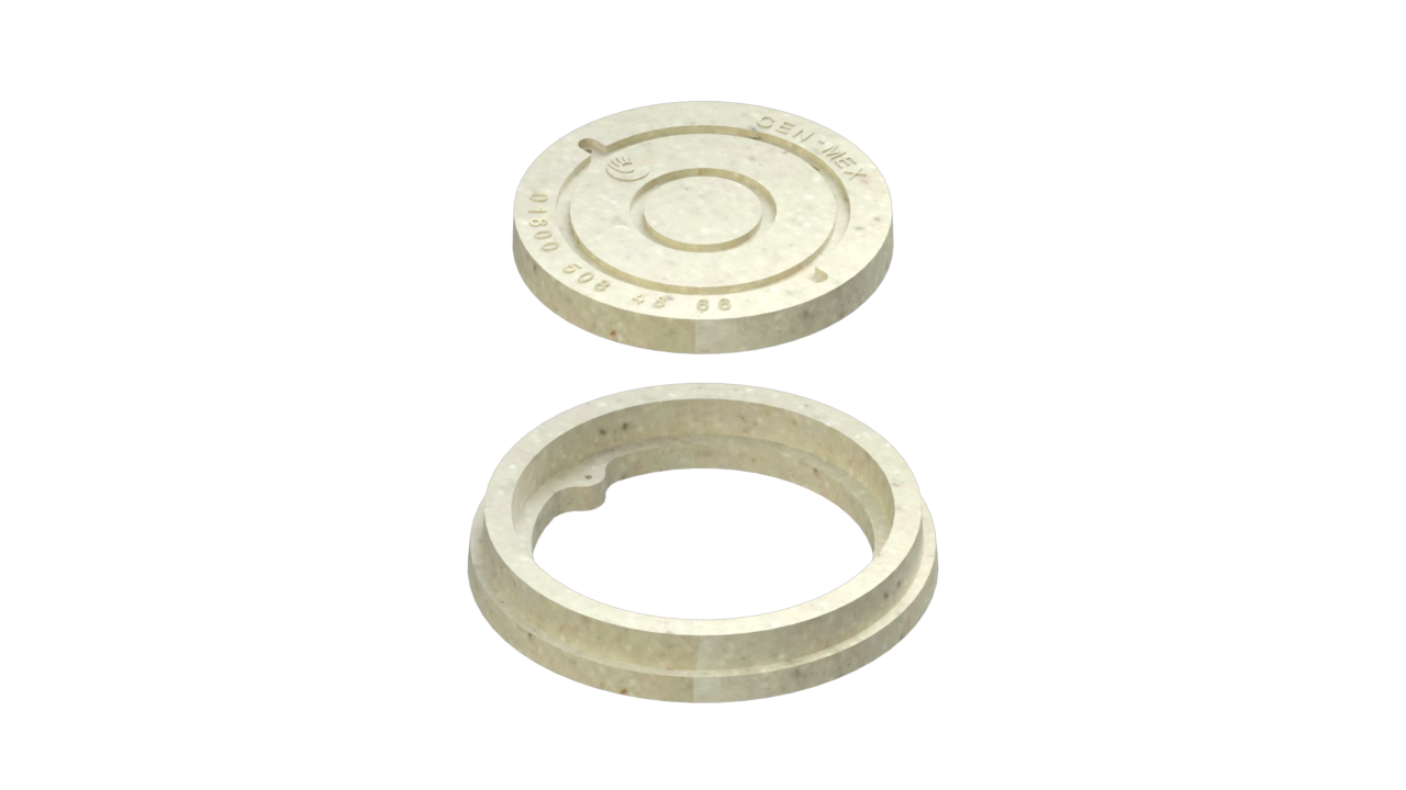 Tapa y aro para pozo de visita