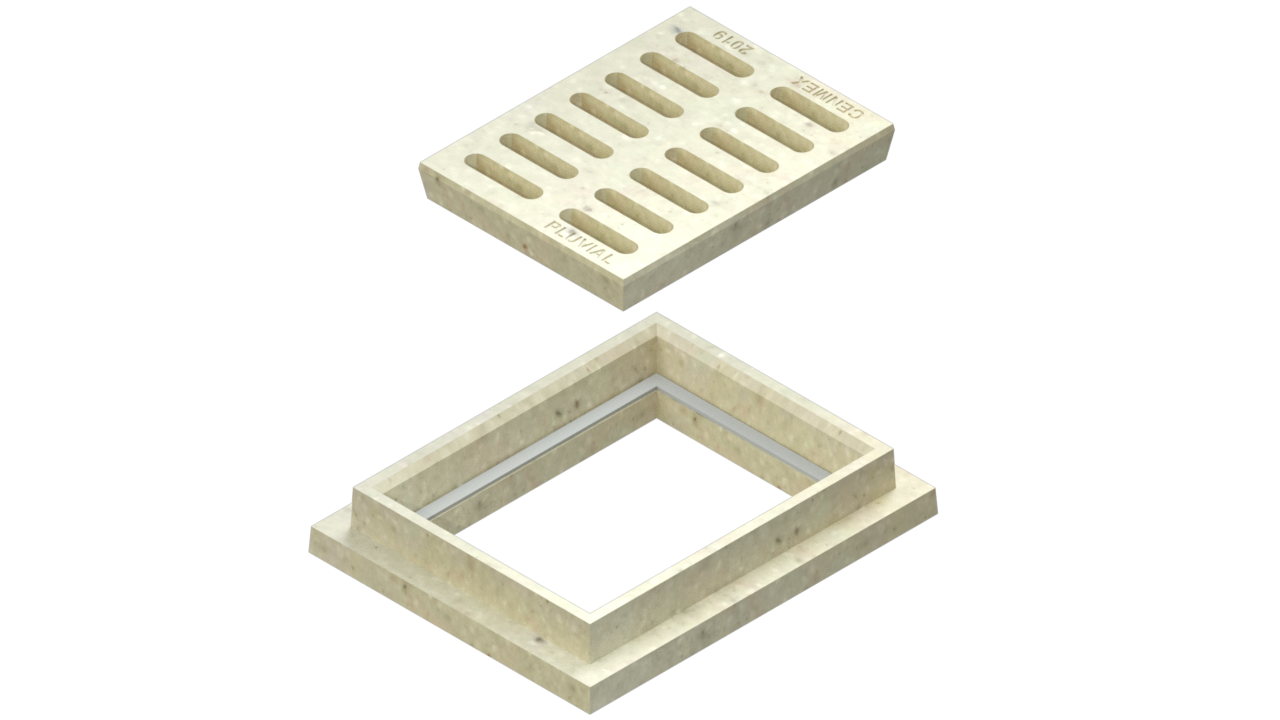 Rejilla para drenaje pluvial