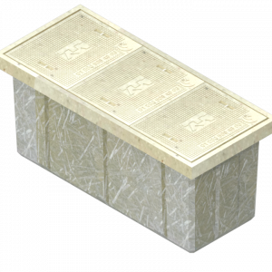 Registro L3T concreto polimérico