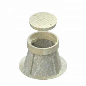 Registro 18x24 para fibra óptica