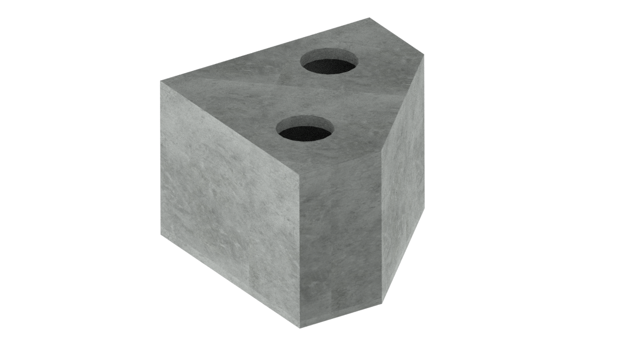 Vista isométrica de pozo de alta tensión normal 2008