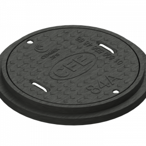 Tapa de hierro fundido