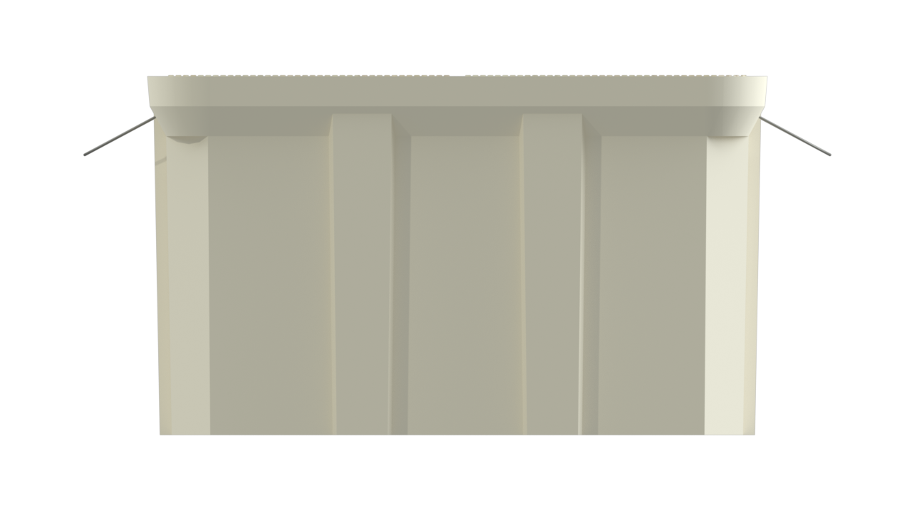 Polymer concrete handhole 36"x60"x36" T22 2 Polymer concrete handhole 36"x60"x36" T22 - Image 2