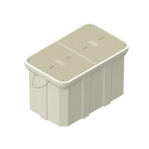 Polymer concrete handhole 36"x60"x36" T22