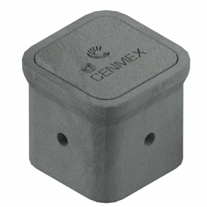 Registro para alumbrado T2 de concreto hidráulico