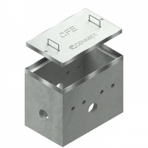 Registro de concreto hidráulico CFE-RBTB1