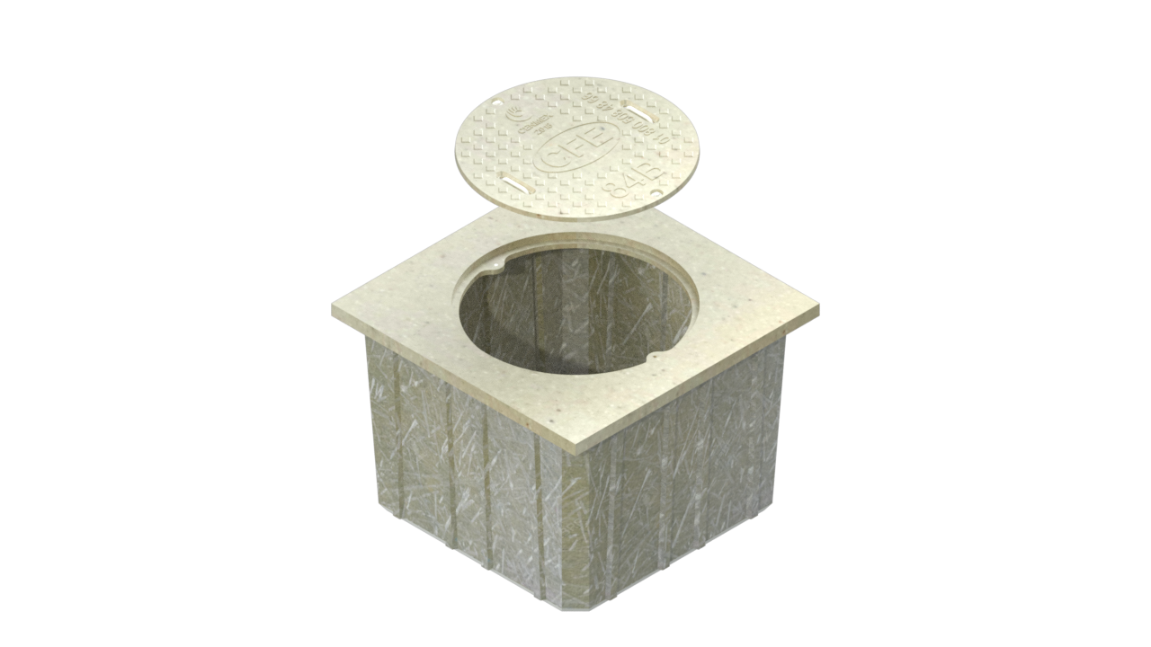 Registro CFE-RMTB3 con tapa