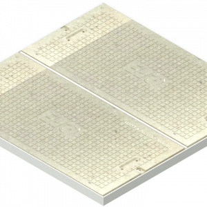 Tapa de concreto polimérico prefabricado