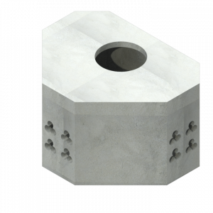 Pozo de visita de media tensión arroyo tipo 3