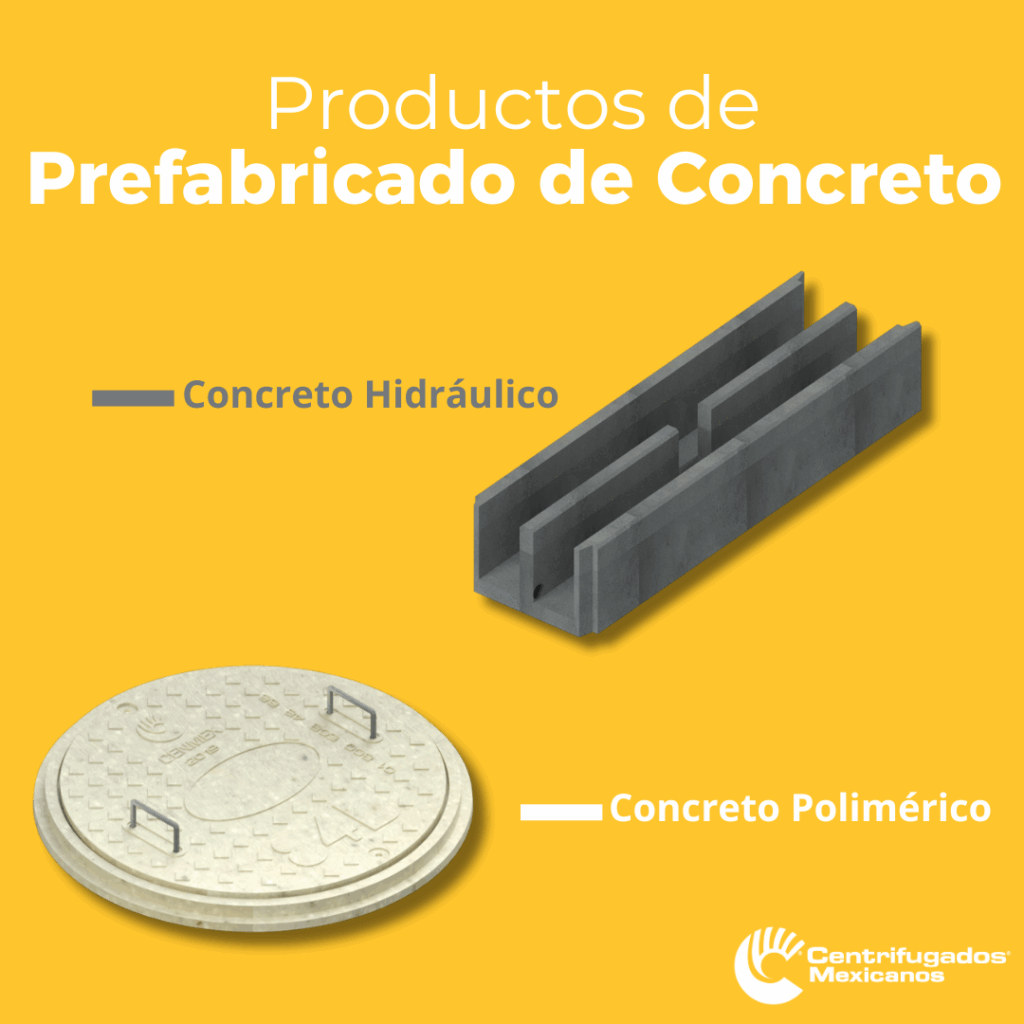 Productos prefabricados de concreto