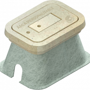 Registro con mirilla tapa personalizable